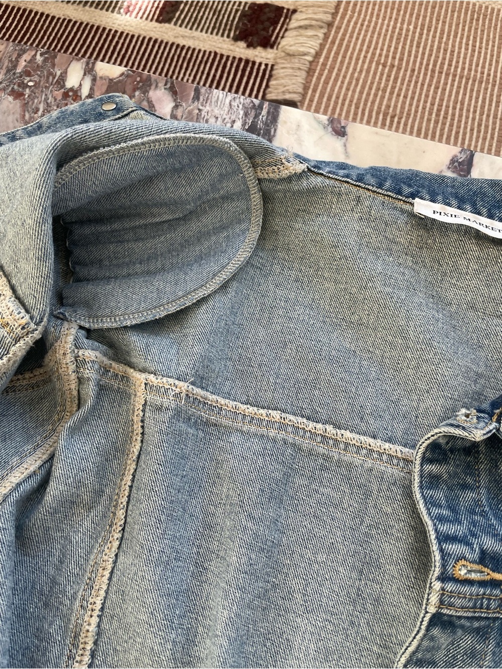 Pixie Market Denim Jacket - Picture 5 of 8